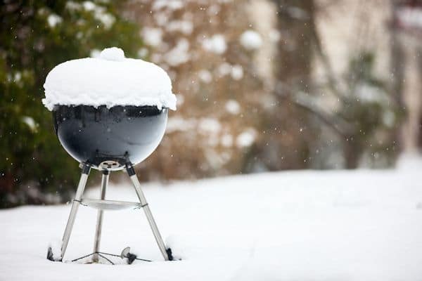 Winterkugelgrill