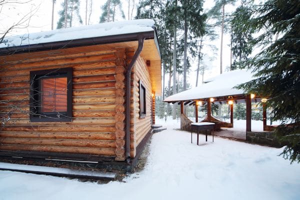 Winterparty im Gartenhaus