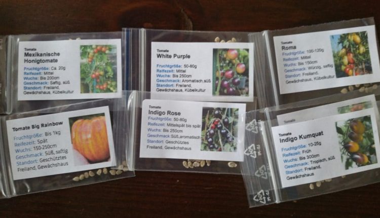 Tomatensamen, seltene Sorten von Gartenzeitung.com