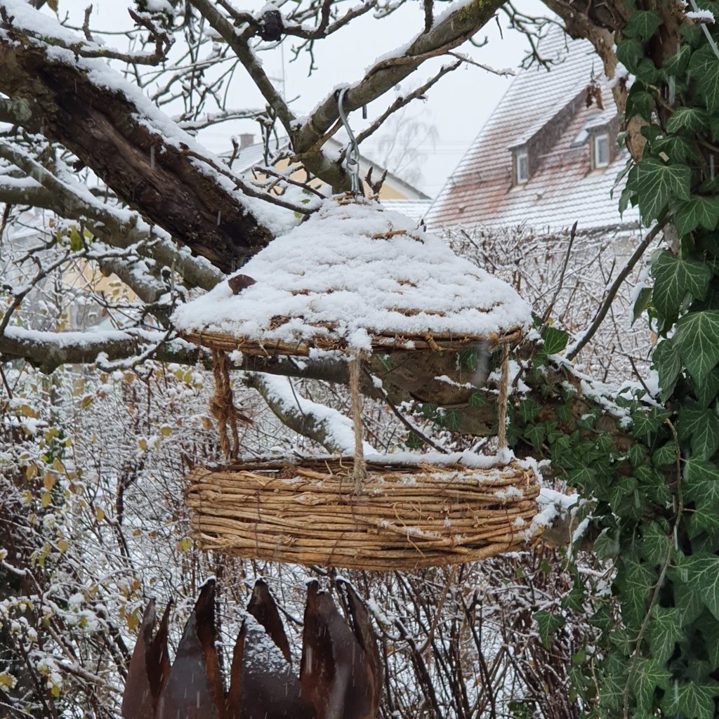 Vogelfutter, Winter, Schnee,